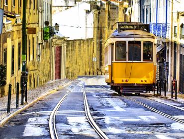 Explore ancient Lisbon and hitch a ride on a traditional tram