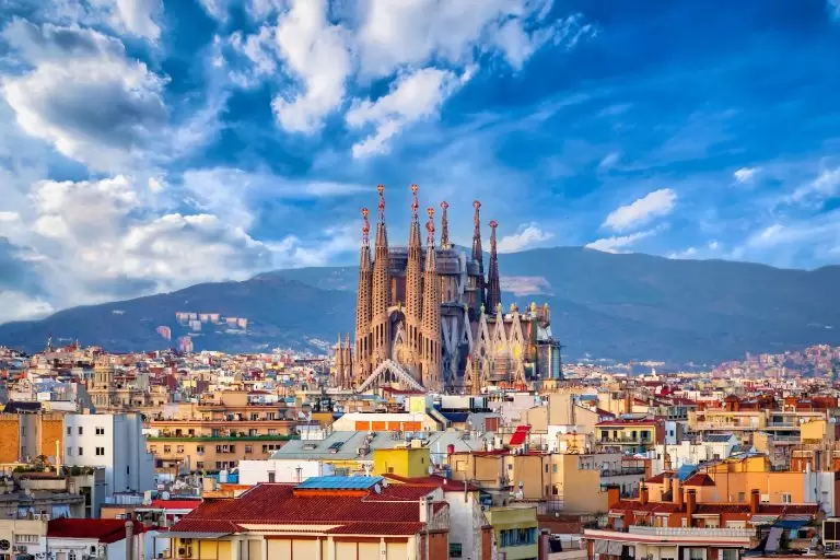 Sagrada Familia in Barcelona, Spain
