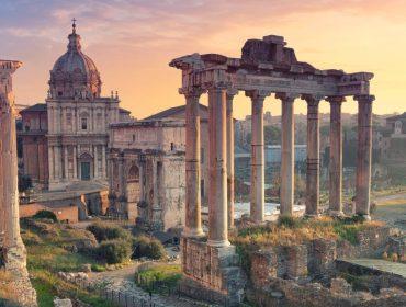 Rome, the centre of the ancient world
