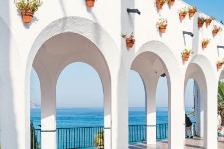 Viewpoint in Nerja, Spain