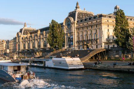 Seine River in Paris, France