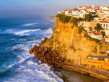 Azenhas do Mar - pictorial village in Atlantic coast of Portugal