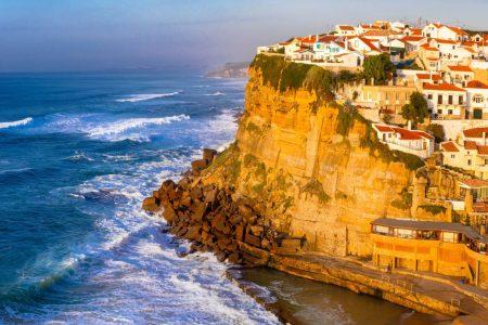 Azenhas do Mar - pictorial village in Atlantic coast of Portugal