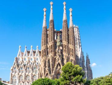 Sagrada Familia Cathedral in Barcelona, Spain, an iconic architectural masterpiece