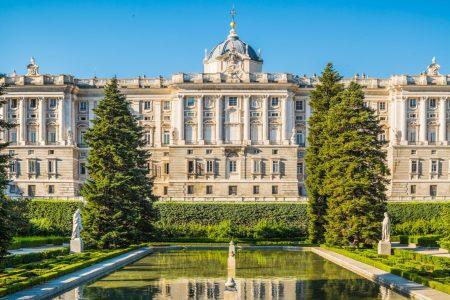 Royal Palace, in Madrid, Spain