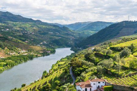 Douro Valley landscape, in Portugal