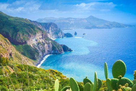 Lipari Island view, Sicily, Italy