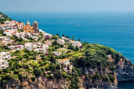 View of Praiano, Salerno, Italy