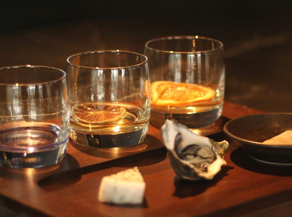 GIN, CIDER, CHEDDAR & WHISKY